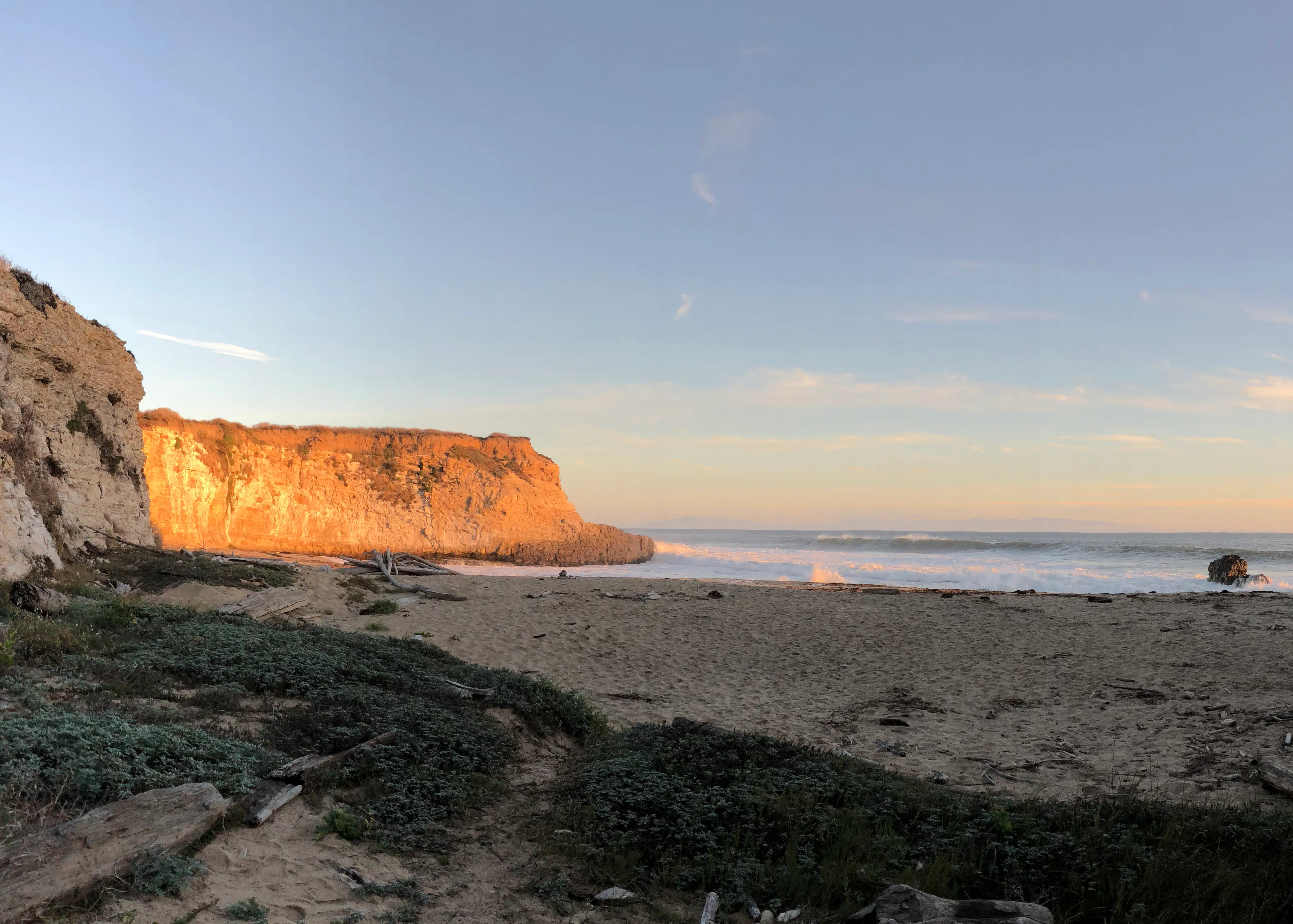 Santa Cruz coastline